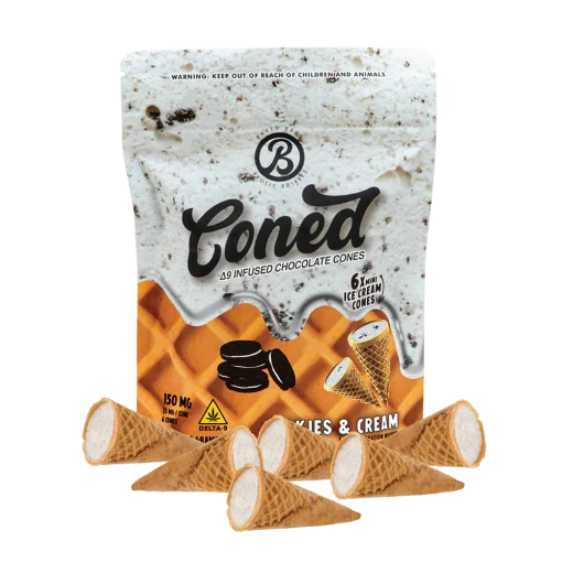 Coned Cookies Cream