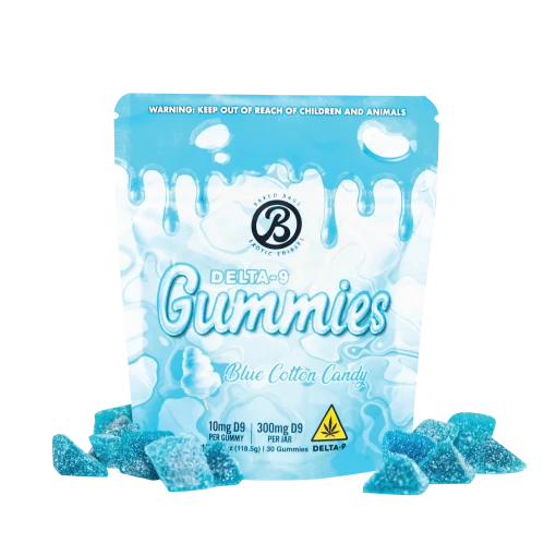Gummies Blue Cotton Candy
