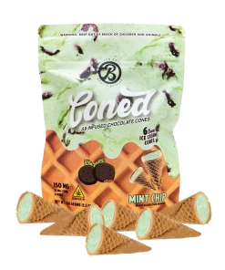 Coned Mint Chip